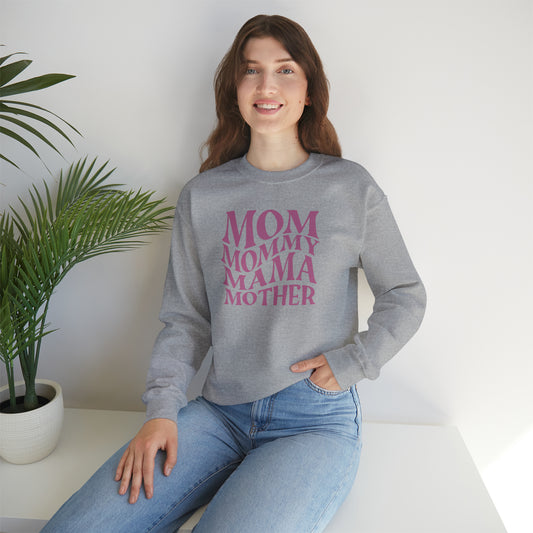 Mom Mommy Mama Mother Graphic Sweatshirt